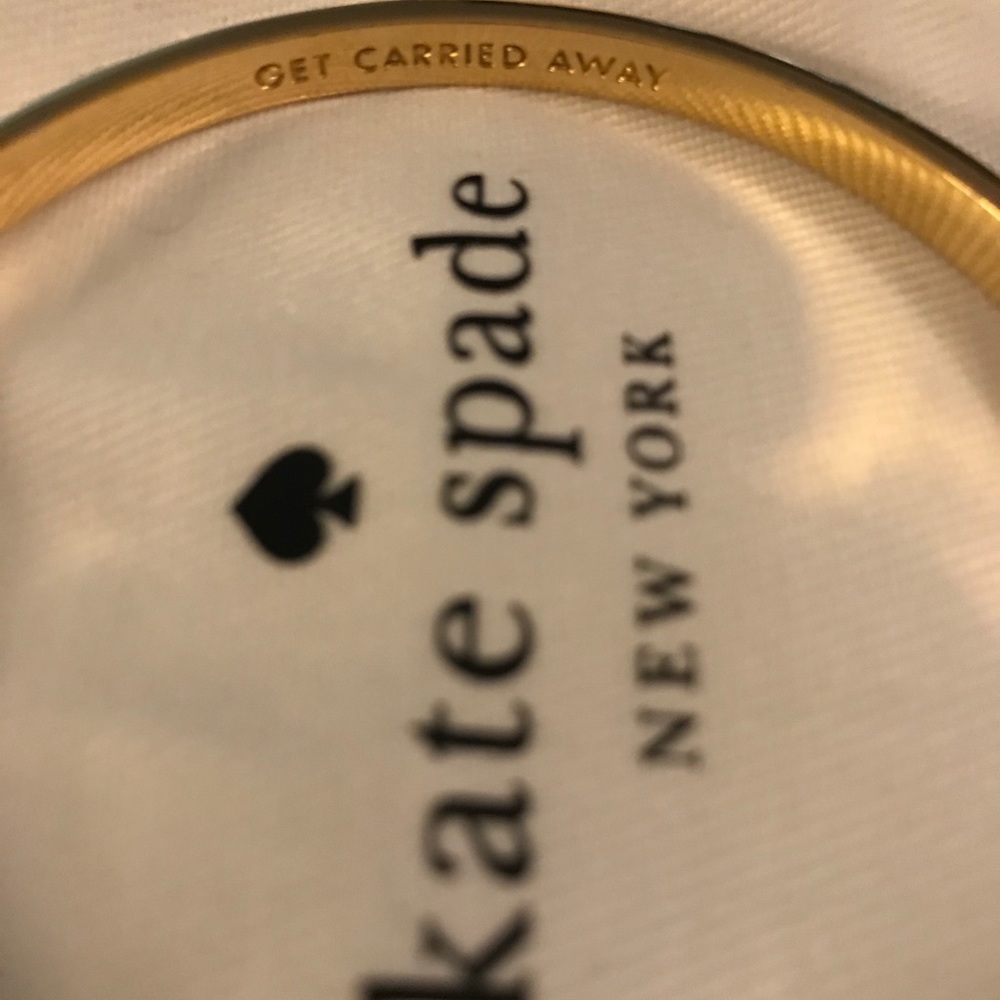 GIFTED Kate Spade Purple and Gold Bangle Bracelet - Picture 2 of 8
